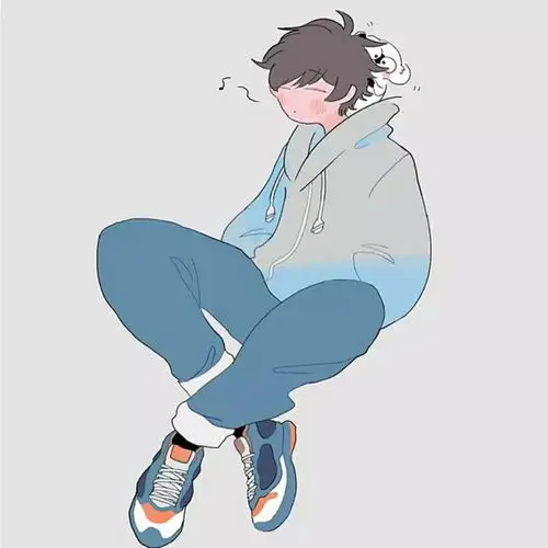 读者头像：苔绿色底纹的杂志堆叠图案